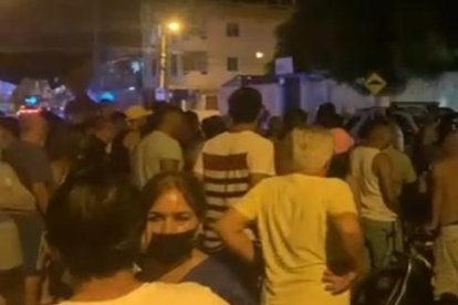 Gran conmoción causó el tiroteo a una familia.