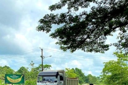 La carretera Naranjal-tenguel está cerrada provisionalmente desde este lunes 7 de marzo.