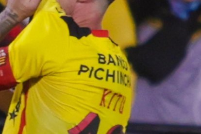 Damián Díaz y su gol para la historia.