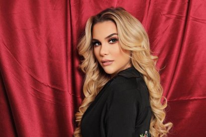 La guayaquileña confiesa que no le gustan las entrevistas, se suele poner nerviosa.