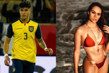 En la prensa de farándula de Perú asegura que el ecuatoriano Piero Hincapié estaría de novio con la guapa modelo Jossmery Toledo.