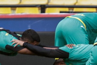 Barcelona volvió a los entrenamientos pensando en Macará.