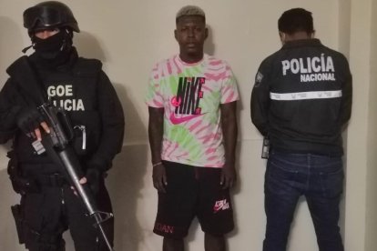 Gabriel Cortez fue detenido en su casa, en una urbanización de la vía a la costa de Guayaquil.