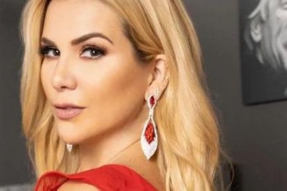 La actriz pidió al público que vote por ella, para permanecer en el programa.