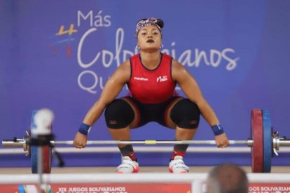 Neisi Dajomes se cuelga dos oros en los Juegos Bolivarianos