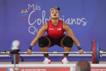 Neisi Dajomes se cuelga dos oros en los Juegos Bolivarianos