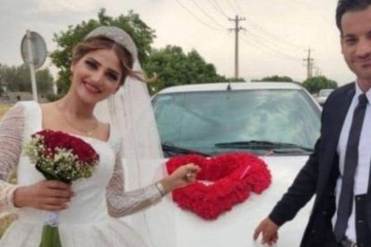 La joven tenía 24 años cuando estaba celebrando su boda.