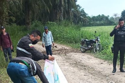 Miembros de la policía hallaron casquillos de un arma de fuego, de 9 milímetros.