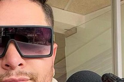 Jorge en su programa radial en 'La Otra'.