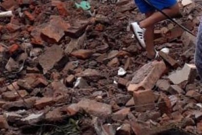 Se registró durante esta mañana con una magnitud similar al evento del lunes. Una casa se derrumbó.