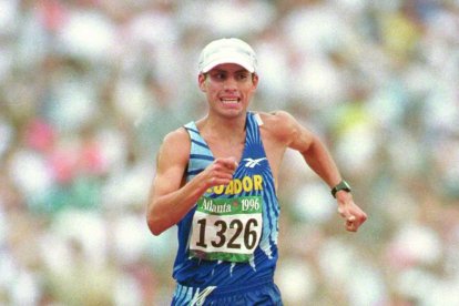 Jefferson Pérez ganó la primera medalla olímpica para Ecuador.