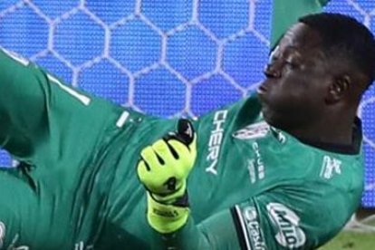 Moisés Ramírez arquero de Independiente del Valle.