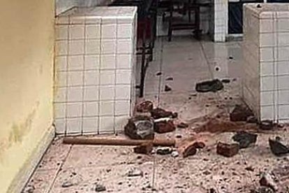 La persona murió en el Colima. El presidente López Obrador confirmó que la víctima mortal cayó desde una tienda.