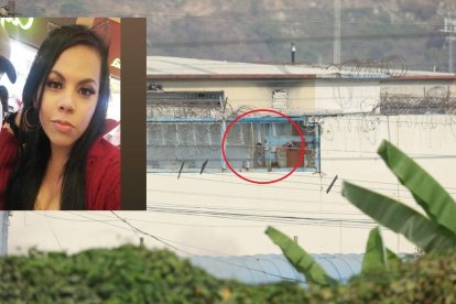 La mujer trans Miley Barzola resultó herida durante los enfrentamientos en la Peni (círculo), el miércoles 5 de octubre.