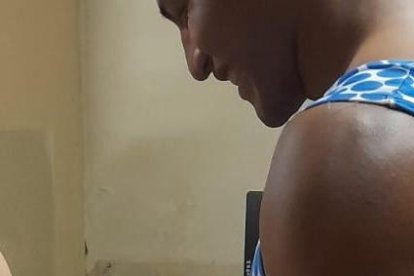 En su boda, Jorge Andy y Samira Lezcano lucieron los atuendos que visten cuando compiten en lucha libre.