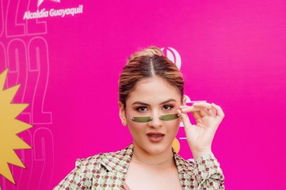 La artista ecuatoriana tiene previsto regresar a México en los próximos días.