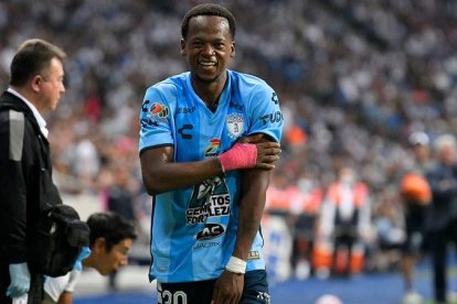 Romario Ibarra, jugador del Pachuca finalista de la LigaMx.