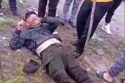 El hombre casi es linchado en Quitumbe.