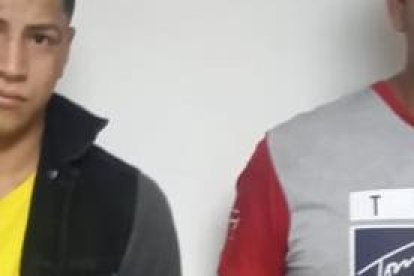 Los detenidos son Maickol Villón Minda, Marcos Vicuña Chipe y José Díaz Troya.