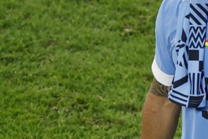 Entre lágrimas, el goleador uruguayo Luis Suárez, de 35 años, se despidió del Mundial de Catar.