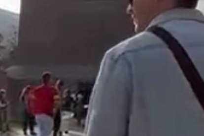 En Quito conoció la Mitad del Mundo.