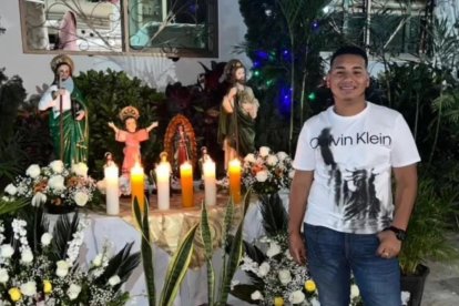 Esta foto fue tomada poco antes del ataque.