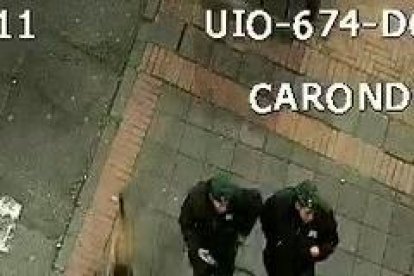 La Policía Nacional, con sus unidades especializadas, inspeccionaron las zonas de las alertas.