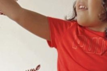 Jhojandry Monsalve y su pequeña Camilita pasarán la Navidad en Ambato.