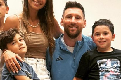 Messi agradece "aliento" y desea "salud" y "fuerza" a sus seguidores en 2023