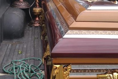 La tarde de este lunes inició el velorio del joven.