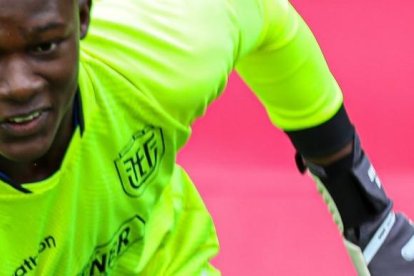Gilmar Napa, uno de los arqueros de Ecuador sub 20.