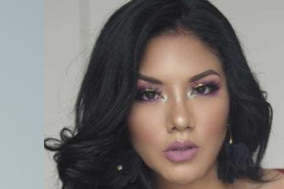 Guaynaa y Verónica Saltos. Ella dice que él le escribió en Instagram.