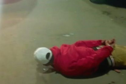 La madrugada del 28 de enero fue detenido el pillo, quien escondía el arma en su chompa.