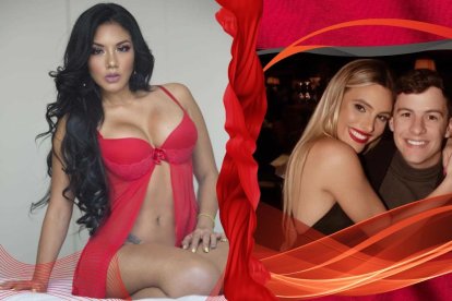 La modelo ecuatoriana aseguró que el prometido de la estadounidense le escribió antes de darle el anillo.