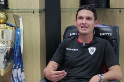 Miguel Bravo, de 36 años, es el nuevo DT de la sub-20 de Ecuador.