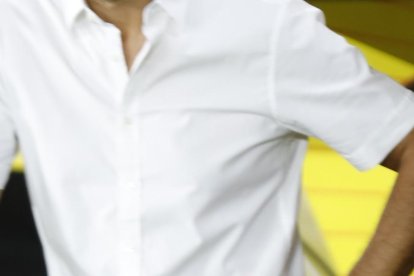 Fabián Bustos se mostró tranquilo después que su equipo goleo a Delfín.