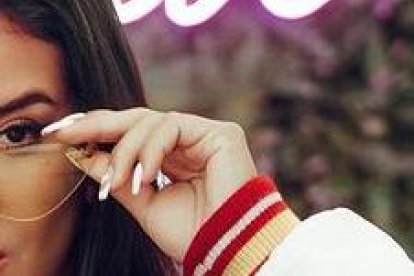 La presentadora se encuentra de vacaciones en Italia.