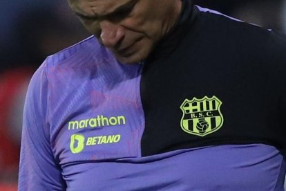 Fabián Bustos tendrá su revancha en abril, cuando enfrente a Mushuc Runa en el    estadio Banco Pichincha.