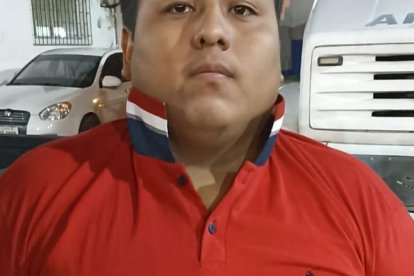 El detenido pertenecería a una agrupación delictiva, según informó el ministro del Interior, Juan Zapata.