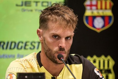 Burrai habló del momento que está pasando Barcelona.