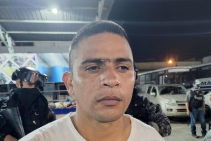 De Darwin Campuzano, alias La Mole, más demoró su traslado que su libertad.