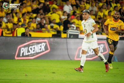 El delantero argentino Enzo Fernández disputó apenas 7 cotejos con Mushuc Runa.