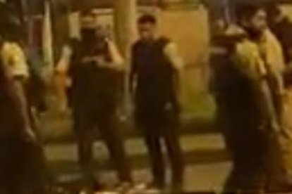 En dos sitios de la Juan Montalvo se encontró restos de personas.