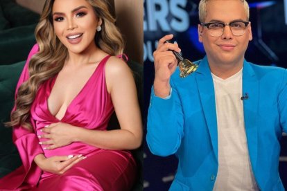 Silvana Torres y Dieter Dustin Hoffmann se desempeñan como reporteros y presentadores de farándula.