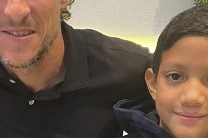 Los hermanos Montero, Totti y Jefferson y el uruguayo Diego Forlán.