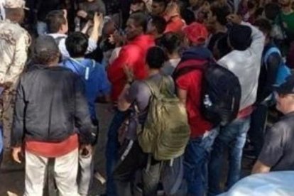 Los migrantes se encuentran a buen recaudo, recuperándose en su salud.