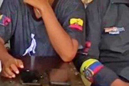 Oswaldo Borbor (i), Cristina Vargas, Fanny Villao e Isidro Villao, integraban la delegación ecuatoriana de longborad en el Mundial de El Salvador que ya no participarán.