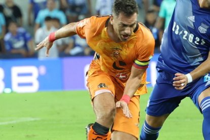 Pedro Larrea ha jugado ocho partidos como titular y registra un gol.