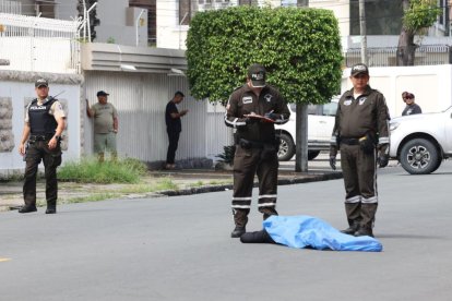 El presunto delincuente fue abatido en las calles 6 de Marzo y Francisco Segura.