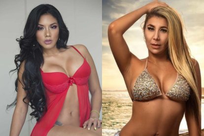 Verónica Saltos y Andrea Bucaram enfrentadas.